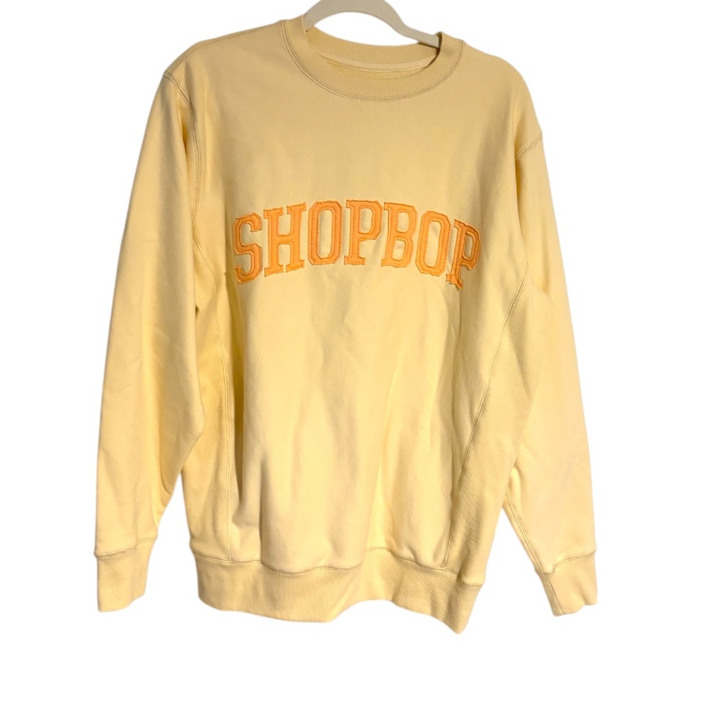 SHOPBOP You’ve Got Mail Theme Cotton Crew Neck Sweater